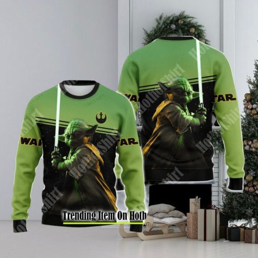 Star Wars Yoda Do Or Do Not There Is No Try Christmas Ugly Sweater