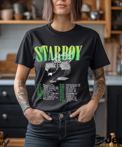 Starboy N America Tour Timeline Fan Gifts Classic T Shirt