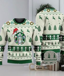 Starbucks Coffee 3D All Over Printed Ugly Christmas Sweater Christmas Gift For Family