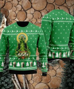 Starbucks Lover Grinch Snow Ugly Christmas Sweater Unisex Sweater For Men And Women