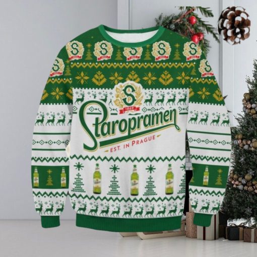 Staropramen Christmas Ugly Sweater Christmas Gift For Men And Women