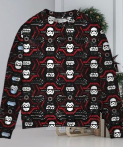 Starwars Stromtrooper Stop That Ship! Blast ‘Em Ugly Christmas Sweater