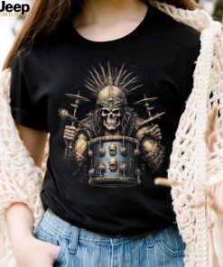 Steampunk Heavy Metal Drummer Tshirt