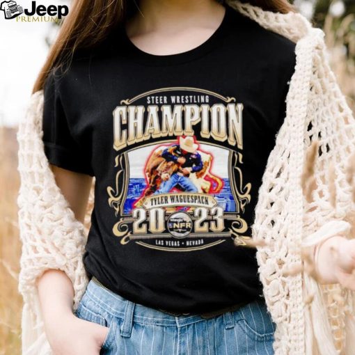 Steer Wrestling Champion Tyler Waguespack 2023 shirt