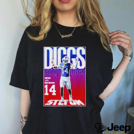 Stefon Diggs 14 Buffalo Bills player shirt