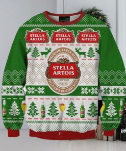 Stella Artois Beer Ugly Christmas Sweater, Gift for Christmas Holiday