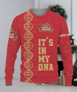 Stella Artois Beers It’s In My DNA Ugly Christmas Sweater For Men And Women