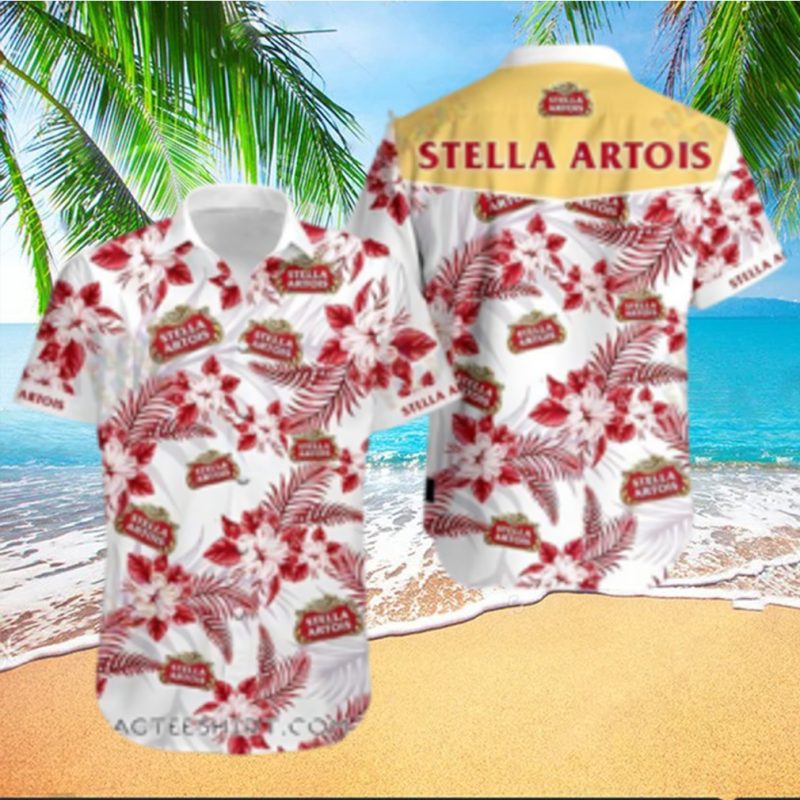 Stella artois hawaiian shirt