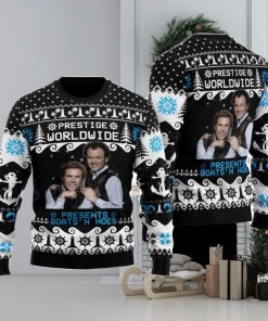 Step Brothers Prestige Worldwide Ugly Christmas Sweater Christmas Holiday Gift For Men And Women