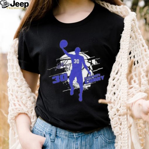 Steph Curry Golden State Warriors Silhouette Shirt