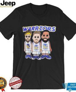 Steph Curry Klay Thompson And Draymond Green Golden State Warriors Pro Standard Multi Lineup Shirt