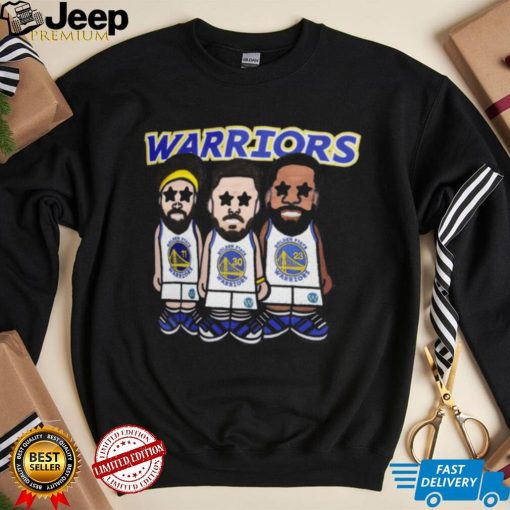 Steph Curry Klay Thompson and Draymond Green Golden State Warriors Pro Standard Multi Lineup shirt