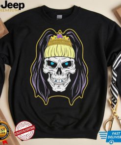 Steph De Lander skull Deathmatch Queen art shirt