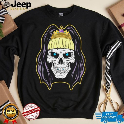 Steph De Lander skull Deathmatch Queen art shirt