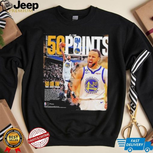 Stephen curry 50 points golden state warriors shirt