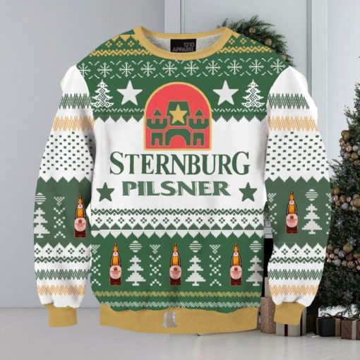 Sternburg Drink Ugly Christmas Sweater