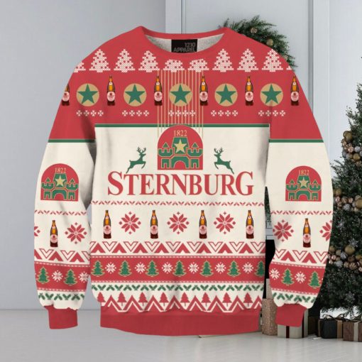 Sternburg Export Fun 3D Printed Christmas Sweater