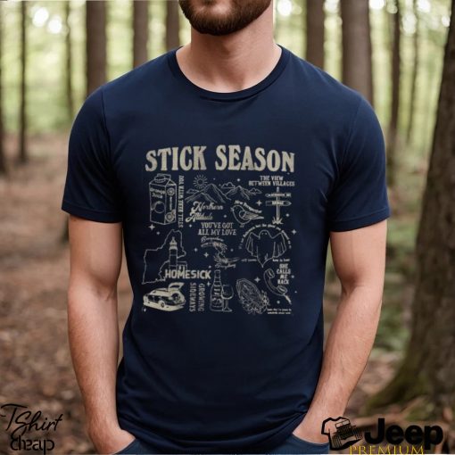 Stick Season Tour 2023 Comfort Shirt, Noah Kahan Folk Pop Music Unisex Shirt