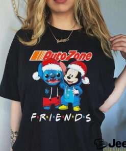 Stitch And Mickey Mouse Auto Zone Friends Merry Christmas Sweater