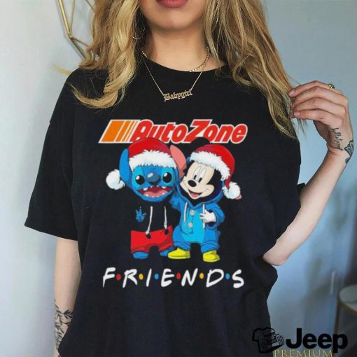 Stitch And Mickey Mouse Auto Zone Friends Merry Christmas Sweater