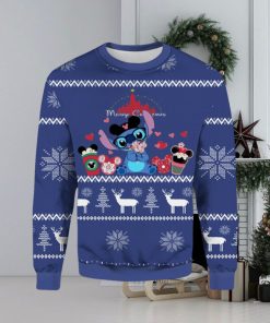 Stitch Candy Merry Christmas Ugly Sweater