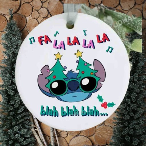 Stitch Fans Falalala Christmas Tree Decoration Christmas Ornaments