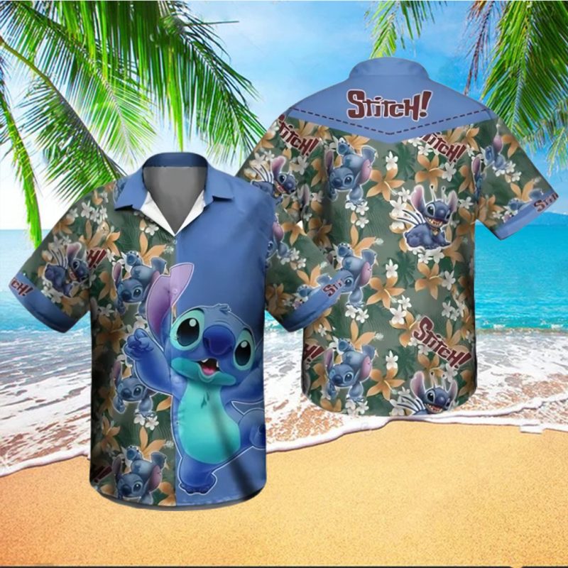 Stitch Happy Disney Cruise 2023 Disney Hawaiian Shirt