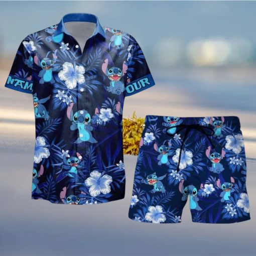 Stitch Hawaiian Shirt, Stitch Short Men, Custom Stitch Hawaiian Shirt