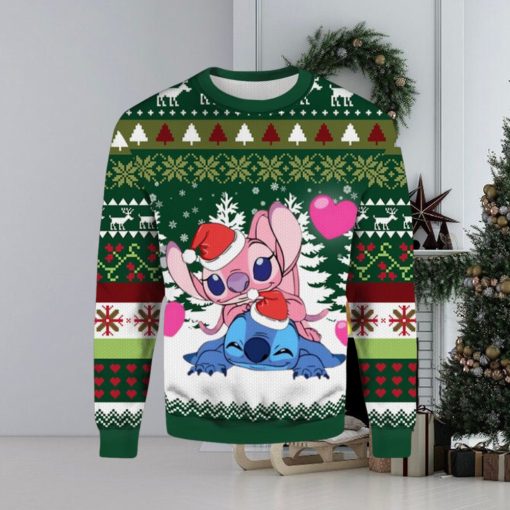 Stitch Love Angel Ugly Christmas Sweater