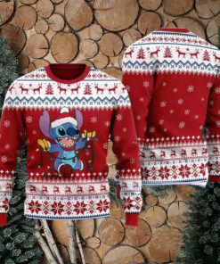 Stitch Santa Ugly Sweater Stitch Sweater Ugly Christmas Sweater Funny Christmas Gift