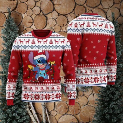 Stitch Santa Ugly Sweater Stitch Sweater Ugly Christmas Sweater Funny Christmas Gift