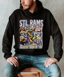 Stl Rams 1999 2001 the greatest show on turf vintage shirt