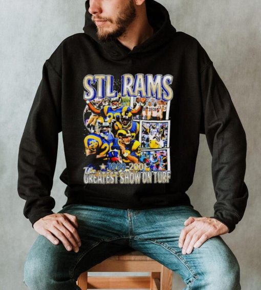 Stl Rams 1999 2001 the greatest show on turf vintage shirt