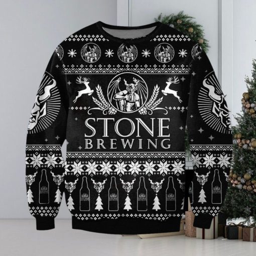 Stone Brewing Ugly Christmas Sweater, Gift for Christmas Holiday