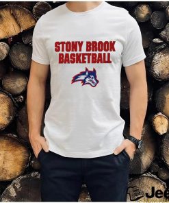 Stony Brook Seawolves basketball logo shirt