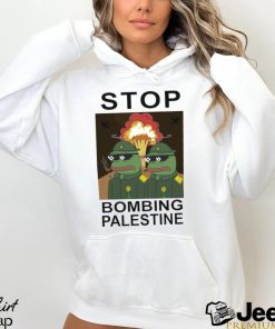 Stop Bombing Palestine T Shirt