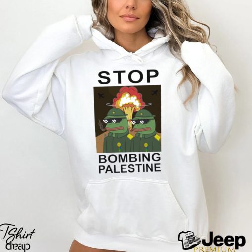 Stop Bombing Palestine T Shirt