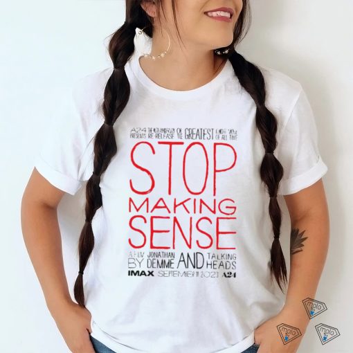 Stop making sense imax world shirt