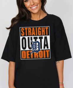 Straight Outta Detroit Tigers Shirt