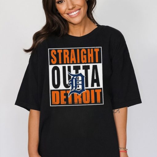 Straight Outta Detroit Tigers Shirt