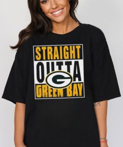 Straight Outta Green Bay Packers Logo Shirt