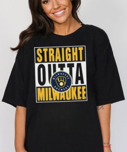 Straight Outta Milwaukee Brewers Shirt