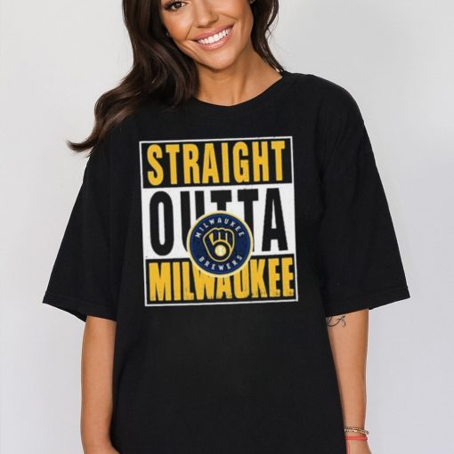 Straight Outta Milwaukee Brewers Shirt