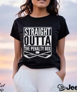 Straight Outta The Penalty Box Hockey Player Gift Hockey T Shirt