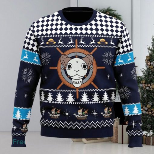 Straw Hat Pirates Ship Going Merry One Piece Ugly Christmas Sweater Cute Funny Gift For Men And Women