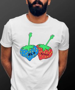 Strawberry Blu Detiger art shirt