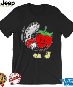 Strawberry Chainsaw art shirt