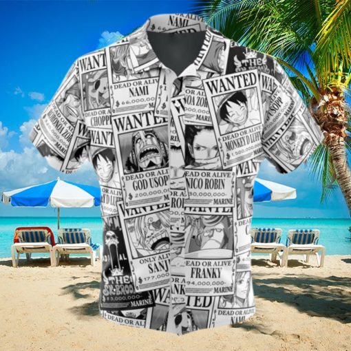 Strawhat One Piece Button Up Hawaiian Shirt