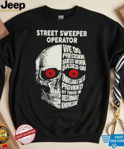 Street Sweeper Operator shirt