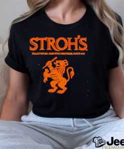 Stroh’s Lion Traditional Brewing Heritage Since 1775 Shirt